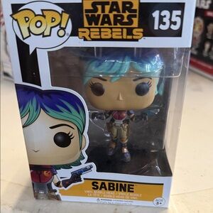 Funko Sabine Wren Pop! Vinyl — Teal, Purple & Orange Accents